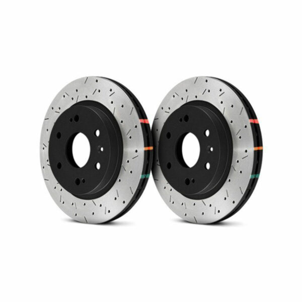 4000XS Drilled and Slotted Brake Rotor more details on - Image 2